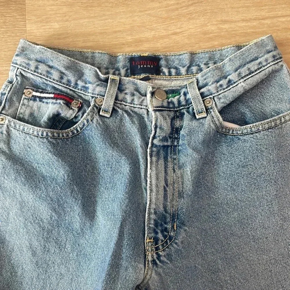Vintage 90s Tommy Hilfiger Tommy Jeans size 5/30 - Picture 6 of 10